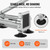 VEVOR French Fry Cutter, Potato Slicer with 1/2", "3/8", "1/4 Stainless Steel Blades, Manual Potato Cutter Chopper with Suction Cups, Great for Potato, French Fries, Cucumber, Vegetables, Carrot