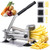 Manual French Fry Cutter for Potatoes with Interchangeable Blades