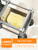 FOHRER French Fry Cutter, Professional Manual Potato Slicer for Potatoes with 3 Heavy Duty Stainless Steel Blades (1/2, 3/8, 1/4 Inch) (Sliver)
