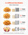 VEVOR French Fry Cutter, Commercial Vegetable Chopper with 4 Replacement Blades