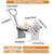 uyoyous French Fry Cutter
