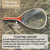 Fly Fishing Net Landing Trout Net Bass Soft Rubber Catch and Release Fish Net