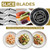Gramercy Adjustable Mandoline Food Slicer, Mandoline Slicer for Kitchen, Mandolin, Potato, Tomato, Carrot, Vegetable