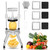 WICHEMI Commercial Chopper Vegetable Cutter Fruit Dicer w/3 Blades Commercial Onion Chopper Dicer