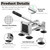 French Fry Cutter，Professional Stainless Steel Potato Cutter
