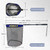 Floating Lightweight Fishing Net with Telescopic Pole Handle