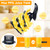 Cold Press Juicer Machines,5.8" Extra Wide Feed Chute juicer machines,350W Slow Cold Press Juicer Machines