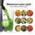 Hamilton Beach Juicer Machine, Big Mouth 3” Feed Chute for Whole Fruits and Vegetables