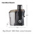 Hamilton Beach Juicer Machine, Big Mouth 3” Feed Chute for Whole Fruits and Vegetables