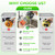 Godspeeds Juicer Machines with 5.8" Large Feed Chute, Slow Masticating Cold Press Juicer for Whole Fruits & Vegetables