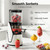 EanOruus Juicer Machines, 3-in-1 Cold Press Juicer with 6.5" Extra Large Chute