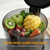 Juicer Machines, Cold Press Juicer with 6" Extra-Large Feed Chute, 400W Motor