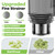 EanOruus Cold Press Juicer, 5.8" Wide Feed Chute Juice Extractor Machine with 400W