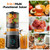 Aeitto Easy to Clean Juicer Machines With Filter-Free Design, 3-in-1 Cold Press Juicer