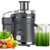 Juicer Machine, 500W Centrifugal Juicer Extractor with 3 Speed & Wide Mouth 3” Feed Chute for Fruit Vegetable