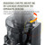 Elite Gourmet EJX600 Mini Compact Small Space-Saving Masticating Slow Juicer Cold Press Juice Extractor