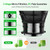 Aeitto Juicer Machines, 5.3" Extra Wide Mouth, Cold Press Juicer, Easy to Clean, Fit Whole Vegetables & Fruits