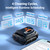 4-in-1 Cordless Robotic Pool Cleaner for Above Ground Pools,Triple-Motors,Wall & Waterline Cleaning, App Support