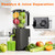 Cold Press Juicer, 5.5inch Wide Feed Chute Juicer Machine, Slow Masticating Juicer for Whole Vegetables & Fruits