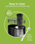 SIFENE Centrifugal Juicer Machine, 800W Peak Power Juice Extractor With 3 Inch Wide Mouth Feed Chute, Compact Fruit And Vegetable Maker For Whole Produce, 3 Speed Control, Stainless Steel