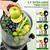 Pukomc Cold Press Juicer with Smart Display and Brushless Motor, 5.3'' Wide Mouth Feed Chute