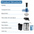 Juicer Machine, 800WCentrifugal Juicer for Whole Fruits and Vegetables