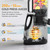 Sunvivi Cold Press Juicer with 5.9" Wide Feed Chute, 250W Slow Masticating Juicer Machines Fit Whole Vegetables & Fruits