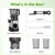 COWSAR Juicer Machines with 6.1" Large Chute, Cold Press Juicer for Whole Fruits & Vegetables