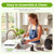 Slow Masticating Juicer Machines, Cold Press Juicer with Safety Lock & Reverse Function