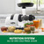 Omega Cold Press Juicer Machine, Vegetable and Fruit Juice Extractor and Nutrition System Makes Nut Milks Baby Food and Sorbets