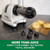Omega Cold Press Juicer Machine, Vegetable and Fruit Juice Extractor and Nutrition System Makes Nut Milks Baby Food and Sorbets