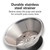 Hamilton Beach HealthSmart Juicer Machine, Compact Centrifugal Extractor, 2.4” Feed Chute for Fruits and Vegetables