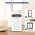 14000 BTU Portable Air Conditioners, Cools Up to 700 Sq.Ft, Free standing AC Unit, Cooling, Dehumidifier