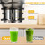 Cold Press Juicer with 5.8" Extra Wide Feed Chute - Slow Masticating Juicer Machine for Whole Fruits & Vegetables