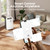 TECXERLLON 16000 BTU Portable Air Conditioners with App Control, Cools Up to 850 Sq.Ft, 4-in-1 Smart Portable AC Unit with Cooling, Dehumidifier, Fan & Sleep Mode, Self-Evaporating for Home & Office