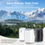 TECXERLLON 16000 BTU Portable Air Conditioners with App Control, Cools Up to 850 Sq.Ft, 4-in-1 Smart Portable AC Unit with Cooling, Dehumidifier, Fan & Sleep Mode, Self-Evaporating for Home & Office