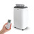 BLACK+DECKER Portable Air Conditioner, 8,000 BTU (5,000 BTU SACC) for Rooms Up To 350 Sq. Ft., Portable AC with Full Function Remote Control & Window Kit, BPP05WTB, White