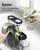 SiFENE Cold Press Juicer Machine, Compact Slow Masticating Juicer with Dual Feed Chute, Easy to Clean Fruit and Vegetable Extractor for Small Kitchen RV, Retro Toggle Switch, White