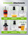 6-in-1 Immersion Blender, 1000W Hand Blender