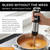 Immersion Blender with Stainless Steel Blending Arm
