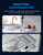 2025 New 1000W Immersion Blender Handheld – 25-Speed, Stainless Steel, Hand Blender