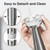 Turelar Immersion Blender Handheld Corded Hand Blenders Set 1100W