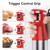 Immersion Blender Handheld Corded Hand Blenders Set 1100W