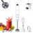 Cordless Hand Blender, 12V Rechargeable Immersion Blender with Brushless Motor