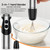 MegaWise Blender Handheld 12-Speed Stainless Steel Electric Hand Blender