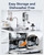 Immersion Blender Handheld 1000W 5 in 1 Corded Stick Hand Blender