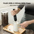 Cordless Hand Blender, 12V Rechargeable Immersion Blender with Brushless Motor