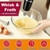 Upgraded 1100W 5-in-1 Immersion Blender Handheld - 20 Speed Turbo Stick Blender for Soups