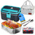FORABEST Heated Lunch Box - 80W Electric Lunch Box for Adults - Portable Food Warmer