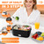 Electric Lunch Box for Adults, 2.8L Double Layer 100W Fast Heated Lunch Box